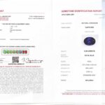 1.39ct Oval Blue Sapphire, view 3