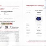 1.13ct Oval Blue Sapphire, view 3