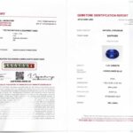 1.21ct Oval Blue Sapphire, view 3