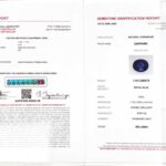 1.16ct Oval Blue Sapphire, view 3