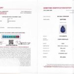 1.79ct Pear Shape Blue Sapphire, view 3