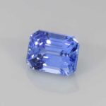 1.83ct Emerald Cut Blue Sapphire, view 2