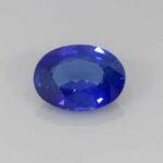 1.34ct Oval Blue Sapphire, view 1