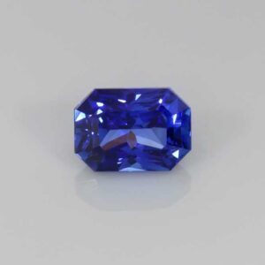 1.01ct Emerald Cut Blue Sapphire