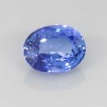 1.7ct Oval Blue Sapphire, view 1