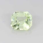 1.98ct Octagon Green Sapphire, view 1