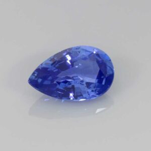 1.39ct Pear Shape Blue Sapphire