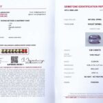 1.85ct Rectangular Cushion Purple Spinel, view 3