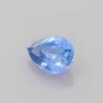 1.18ct Pear Shape Blue Sapphire, view 2