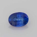 1ct Oval Blue Sapphire, view 1