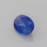 1ct Oval Blue Sapphire, view 2