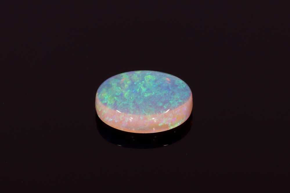 1.508ct Cabochon Oval White Opal
