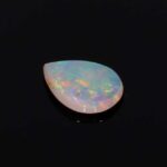0.465ct Cabochon Pear White Opal, view 2