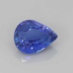 2ct Pear Shape Blue Sapphire, view 1