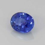 2.15ct Oval Blue Sapphire, view 2