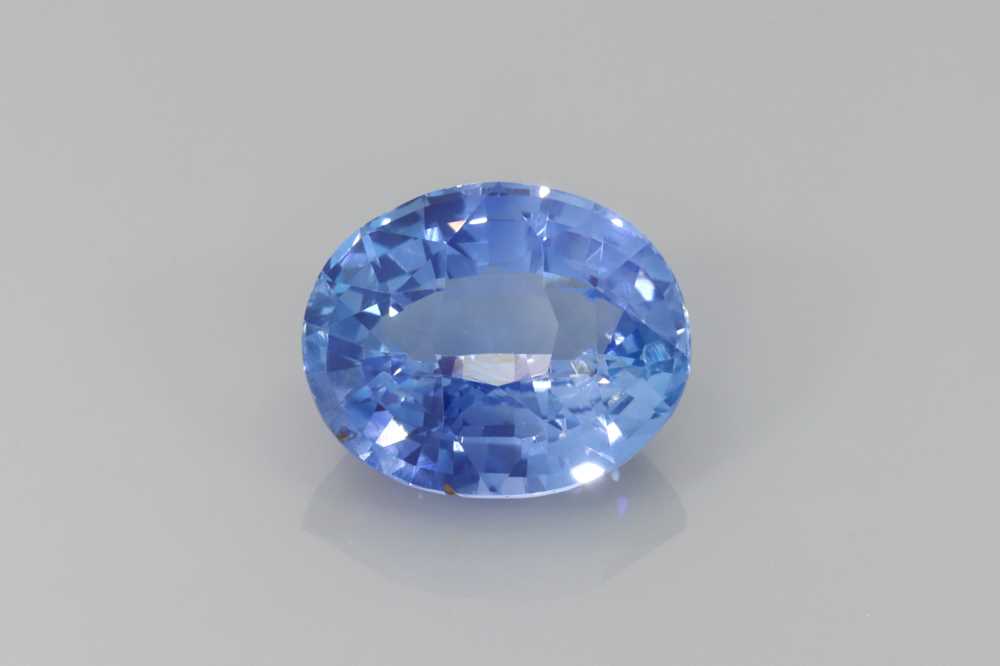 3.03ct Oval Blue Sapphire