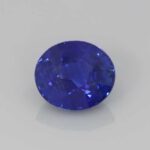 2.08ct Oval Blue Sapphire, view 1