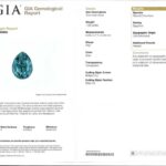 1.06ct Pear Shape Teal Sapphire, view 3
