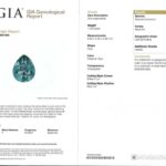 1.08ct Pear Shape Teal Sapphire, view 3