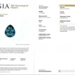 1.27ct Pear Shape Teal Sapphire, view 3