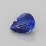 2.12ct Pear Shape Blue Sapphire, view 2