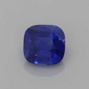 2.07ct Square (Antique) Cushion Blue Sapphire