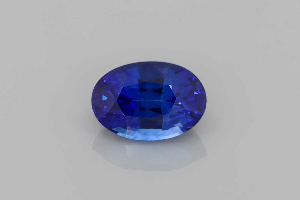 2.08ct Oval Blue Sapphire