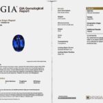 3.05ct Oval Blue Sapphire, view 3