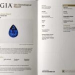 2.12ct Pear Shape Blue Sapphire, view 3