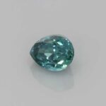 1.06ct Pear Shape Teal Sapphire, view 2