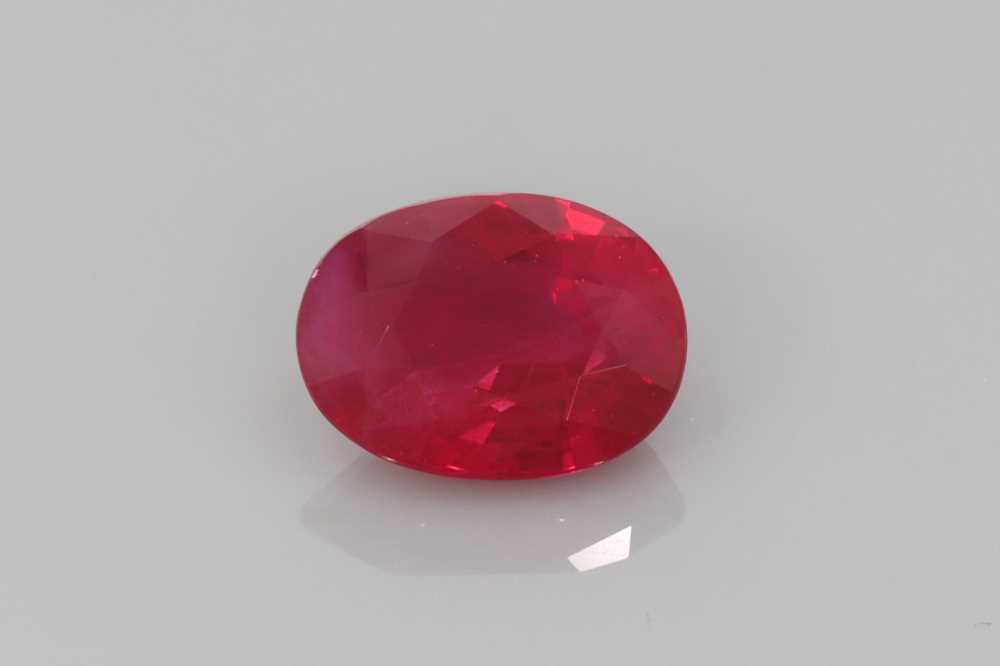 1.69ct Oval Ruby