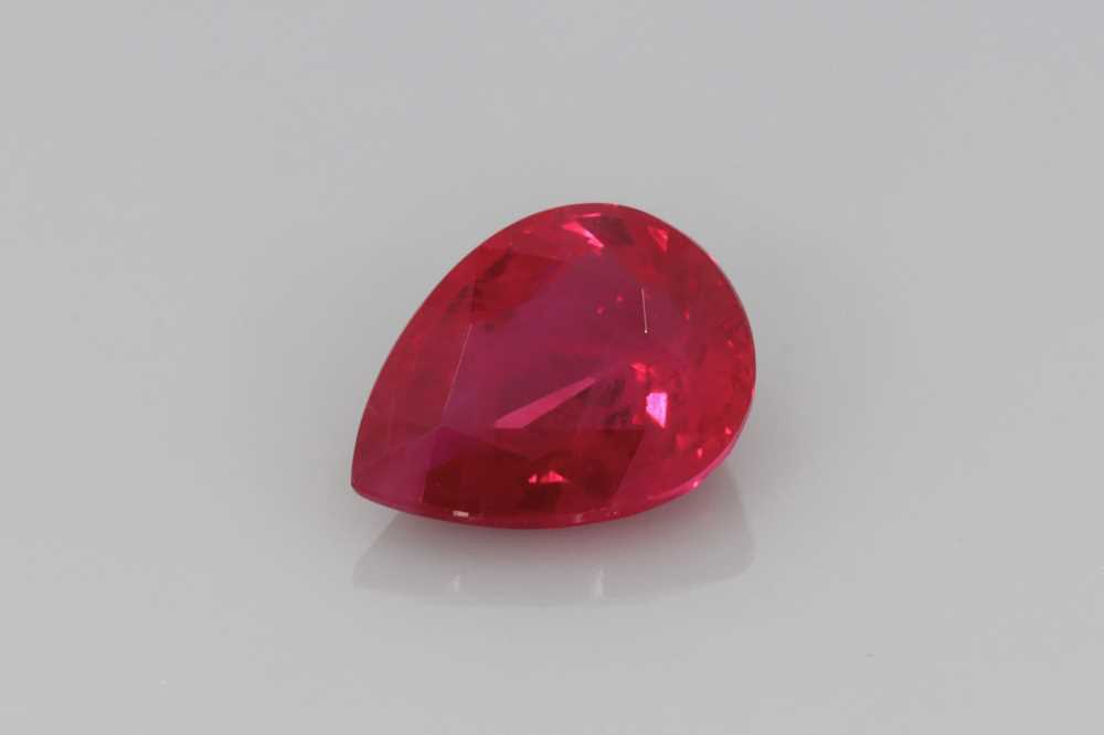 1.5ct Pear Shape Ruby