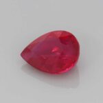 1.5ct Pear Shape Ruby, view 2