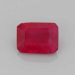 2.28ct Emerald Cut Ruby, view 1
