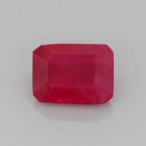 2.28ct Emerald Cut Ruby