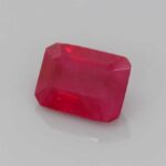 2.28ct Emerald Cut Ruby, view 2