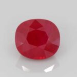 3.3ct Cushion Ruby, view 1
