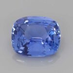 4.04ct Rectangular Cushion Blue Sapphire, view 1