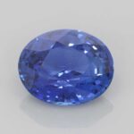 3.59ct Oval Blue Sapphire, view 1