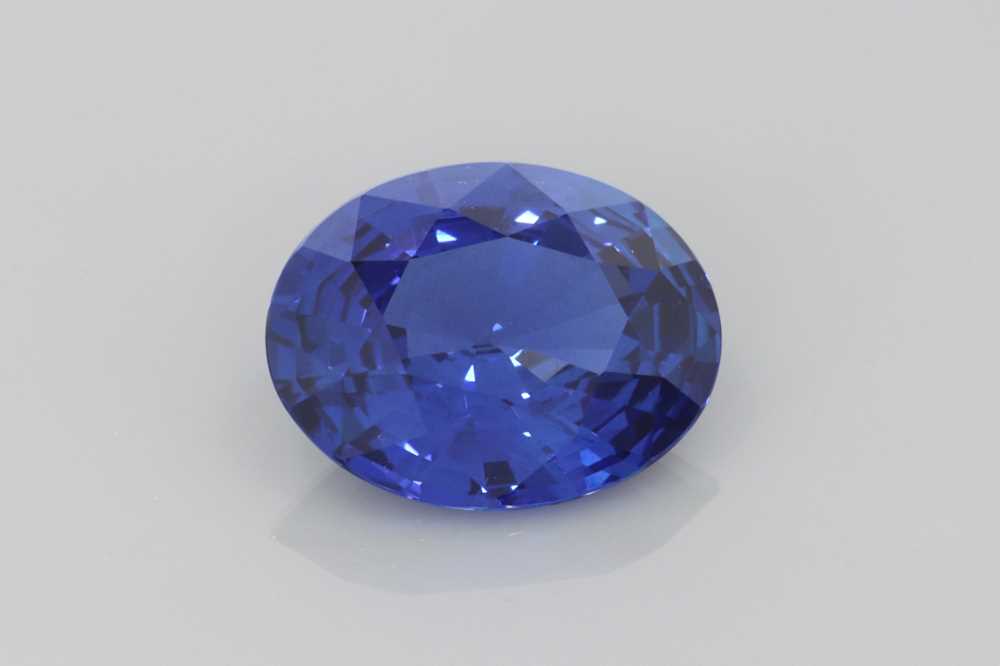 3.19ct Oval Blue Sapphire