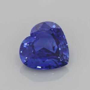 2.17ct Heart Blue Sapphire