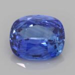 6.13ct Rectangular Cushion Blue Sapphire, view 1