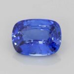4.59ct Rectangular Cushion Blue Sapphire, view 1