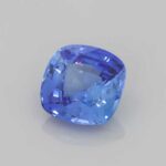 3.16ct Square (Antique) Cushion Blue Sapphire, view 2