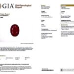 4.8ct Oval Ruby, view 3