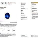 3.19ct Oval Blue Sapphire, view 3