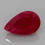 4.74ct Pear Shape Ruby, view 1