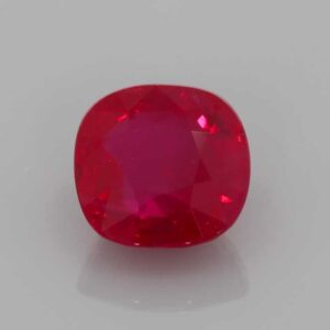 2ct Square (Antique) Cushion Ruby