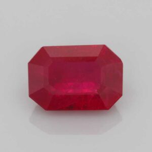 2.06ct Emerald Cut Ruby