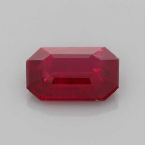 1.52ct Emerald Cut Ruby
